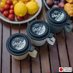 Cốc uống nước có nắp Inomata 360ml - Màu trắng_5