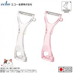 Dụng cụ nạo vỏ trái cây dáng đứng Echo Metal - Hình Mèo_2