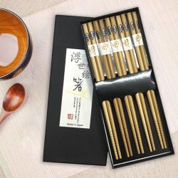 Set 5 đôi đũa tre Nhật Bản_4