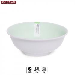 Bát tròn cỡ trung - Màu trắng lòng màu xanh_A