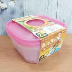Bộ 2 hộp thực phẩm Nakaya Home Pack 750ml - Nắp hồng_5