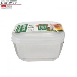 Bộ 2 hộp thực phẩm Nakaya Home Pack 750ml - Nắp trắng_3