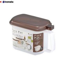 Bộ hộp gia vị kèm thìa 720ml - Màu nâu_A