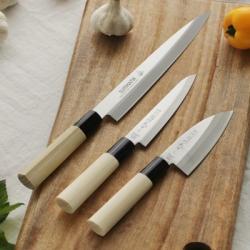 Dao bơ nắm gỗ Tsubaro Nikken Nhật Bản 21cm_5