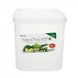 Hộp thực phẩm Inomata Natural Pack 1600ml dáng cao_9