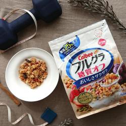 Ngũ cốc trái cây Calbee loại ít đường 600gr_4