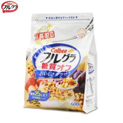 Ngũ cốc trái cây Calbee loại ít đường 600gr_1