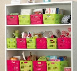 Rổ đựng đồ đa dụng cỡ trung - Hồng_8