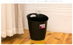 Thùng rác văn phòng tròn Nakaya 5.5L_7