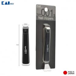 Bấm móng tay cao cấp KAI Type 001 size S - Màu đen_6