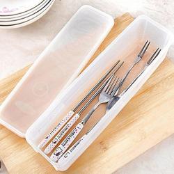 Hộp bảo quản đũa thìa, mỳ ống Sanada 1.3L_9