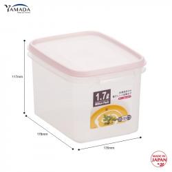 Hộp đựng thực phẩm Million Pack Kakudoku II 1.7L - Hồng_2