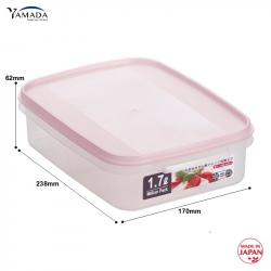 Hộp đựng thực phẩm Million Pack size L 1.7L - Hồng_3