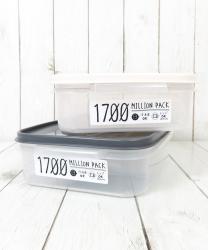 Hộp thực phẩm nắp mềm Million Pack 1.7L size L_10