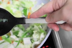 Muôi múc canh đầu silicone Echo Metal 25.5cm_6