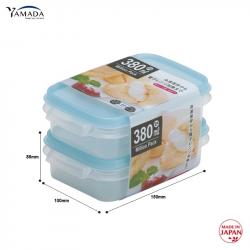 Set 02 chiếc hộp Million Pack Mini 380ml - Xanh_2