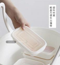 Set 02 hộp đựng thực phẩm Whity Pack 350ml_2