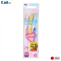 Set 03 chiếc dao cạo mặt dành cho nữ Pretty Face size L_A