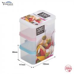 Set 03 chiếc hộp thực phẩm Million Pack 320ml_2