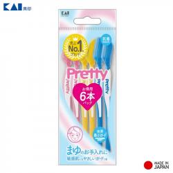 Set 06 dao tỉa lông mày dành cho nữ Kai Pretty size XL_11