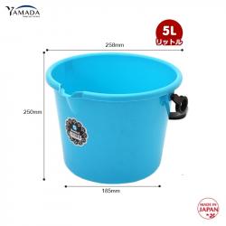 Xô nhựa Yamada 5L - Màu xanh_4