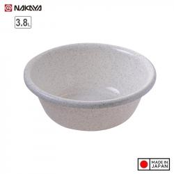 Chậu tròn Nakaya Lameru 3.8L - Màu trắng_A