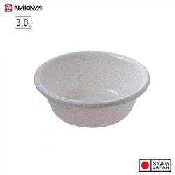 Chậu tròn Nakaya Lameru 3.0L- Màu trắng_A