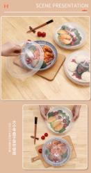 Nắp úp lò vi sóng Inomata Ø23cm_12