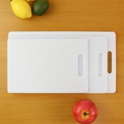 Thớt nhựa kháng khuẩn phủ ion bạc Ag+ Pearl Metal - Size L_8