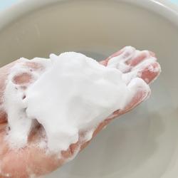 Bông tắm tròn tạo bọt mịn Kikron Ø12cm_4