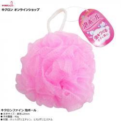 Bông tắm tròn tạo bọt mịn Kikron Ø12cm_2