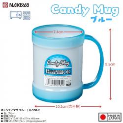 Cốc uống nước Nakaya Candy Mug 300ml - Blue_4