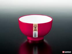 Bát nhựa Nakaya màu đỏ 420ml_4