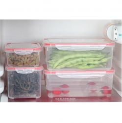 Hộp đựng thực phẩm chữ nhật Inomata 2.3L_5