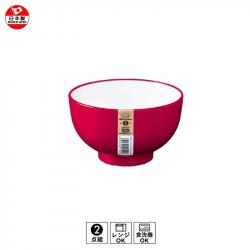 Bát nhựa Nakaya màu đỏ 420ml_2