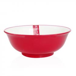 Bát nhựa Nakaya  màu đỏ 500ml_4