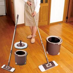Bộ chổi lau nhà lốc xoáy 360 độ Azuma Nhật Bản_8