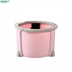 Bộ chổi lau nhà lốc xoáy 360 độ Azuma Nhật Bản - Hồng_9