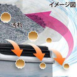 Bộ chổi lau nhà lốc xoáy 360 độ Azuma Nhật Bản - Trắng_4