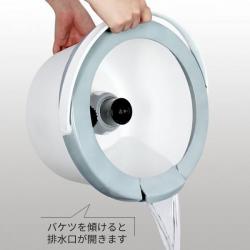 Bộ chổi lau nhà lốc xoáy 360 độ Azuma Nhật Bản - Trắng_6