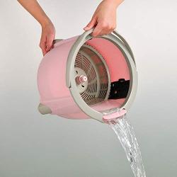 Bộ chổi lau nhà lốc xoáy 360 độ Azuma Nhật Bản - Hồng_6