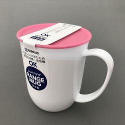 Cốc nhựa Nakaya có nắp 300ml - Màu hồng_6