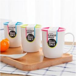 Cốc nhựa Nakaya có nắp 300ml - Màu hồng_9