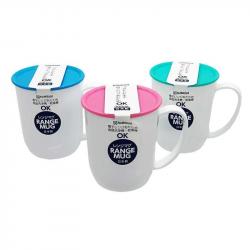 Cốc nhựa Nakaya có nắp 300ml - Màu hồng_10