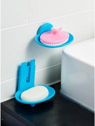 Giá đựng xà bông 2 tầng Ag+ Jabu - Màu trắng_4