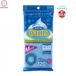 Khăn tắm tạo bọt Whip's dành cho Nam_A