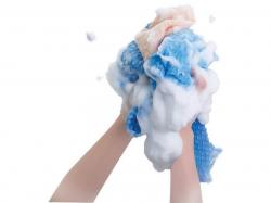 Khăn tắm tạo bọt Whip's (loại nhiều bọt) - Xanh dương_3