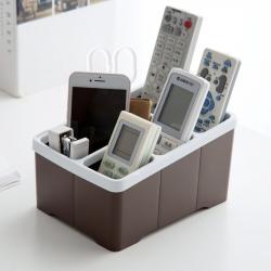 Khay đựng điều khiển chữ nhật - Màu nâu_8