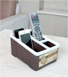 Khay đựng điều khiển chữ nhật - Màu nâu_9