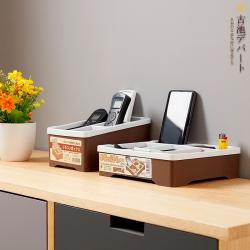 Khay đựng điều khiển chữ nhật - Màu nâu_10